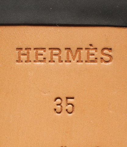 Hermes Short Boots Suede Saint Honore Hhardware Women SIZE 35 (22.5cm (8.86in))