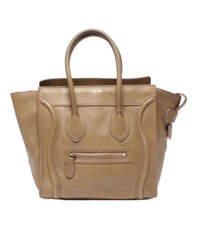 Celine Handbag Luggage Micro Shopper Women's Celine