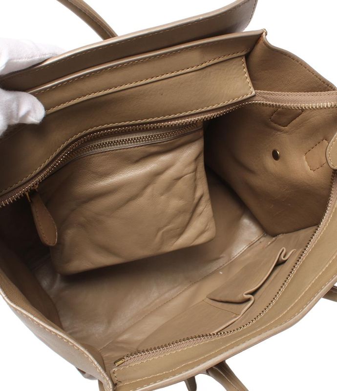 Celine Handbag Luggage Micro Shopper Women's Celine