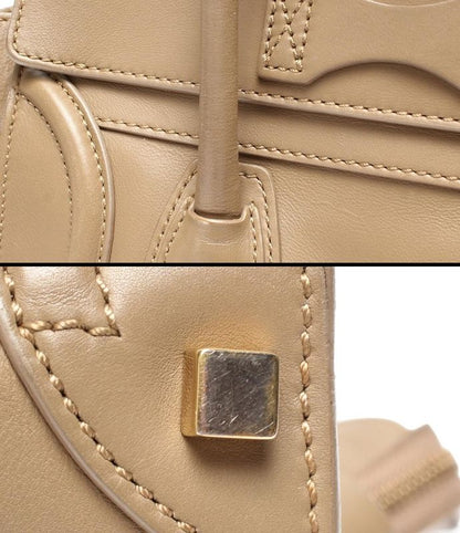 Celine Handbag Luggage Micro Shopper Women's Celine