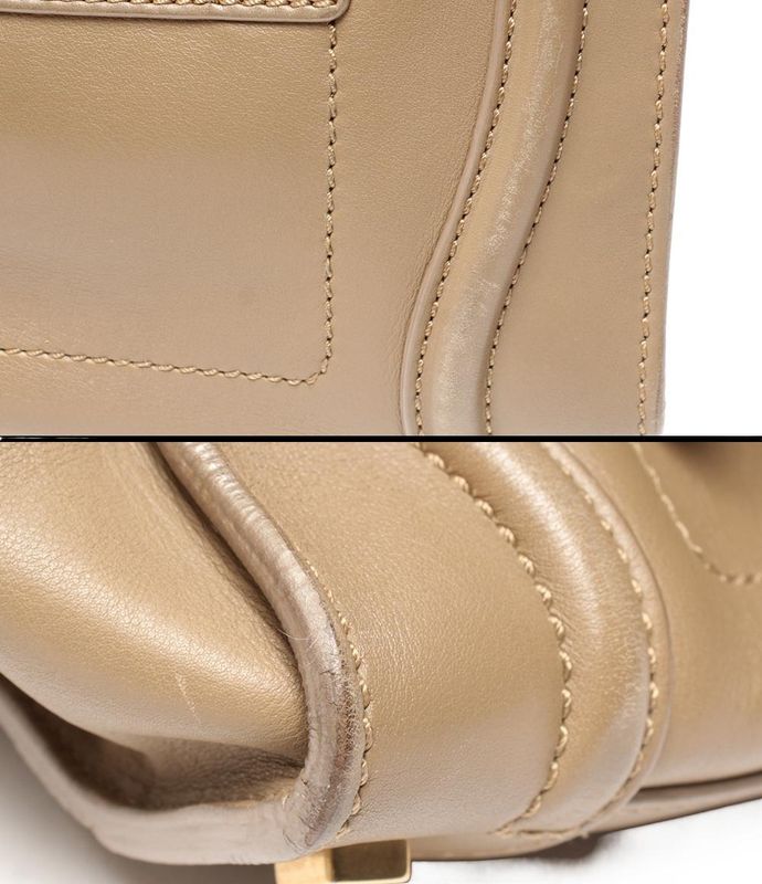 Celine Handbag Luggage Micro Shopper Women's Celine