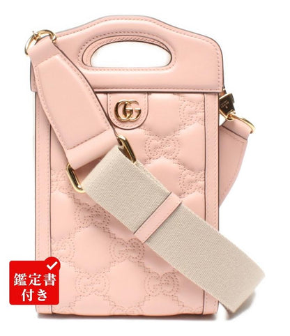 Gucci 2way Handbag Shoulder Bag Crossbody Ggmatelasse Mini Top Handle Bag