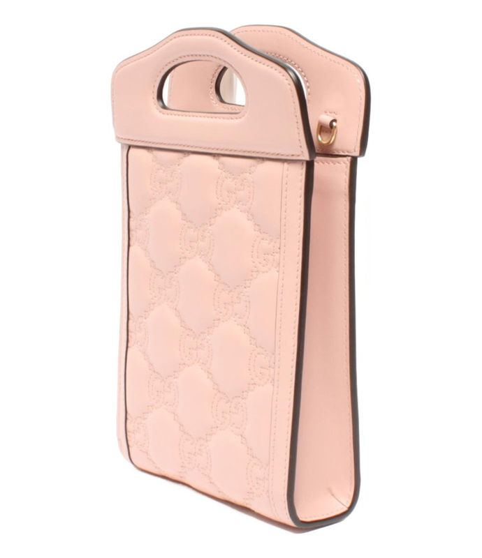 Gucci 2way Handbag Shoulder Bag Crossbody Ggmatelasse Mini Top Handle Bag