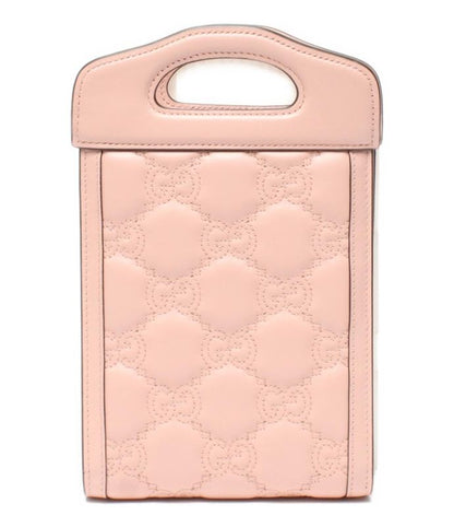 Gucci 2way Handbag Shoulder Bag Crossbody Ggmatelasse Mini Top Handle Bag