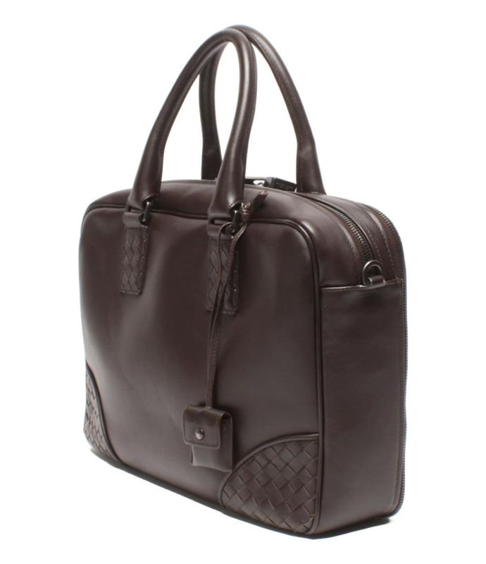 Bottega Veneta 2-way Business Bag Briefcase Intrecciato Men's Bottega Veneta