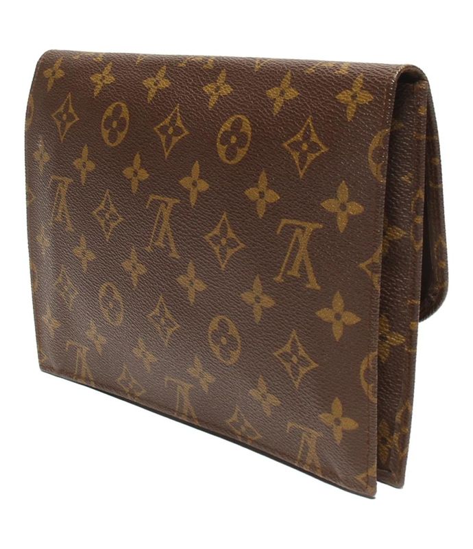 Louis Vuitton Clutch Bag Second Bag Monogram Pochette Lava 23 M51940 Ladies Men