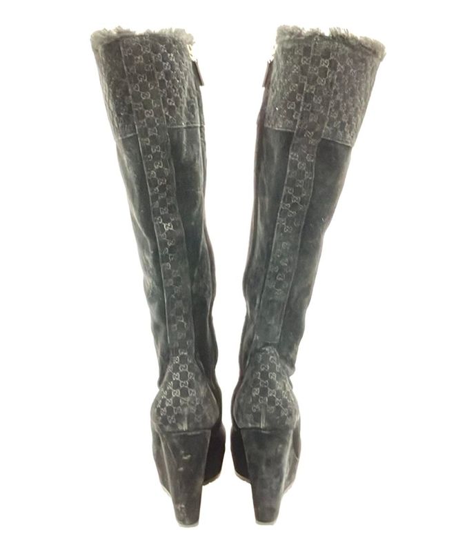 Gucci Long Boots Women's SIZE 37 1/2 (L) Gucci