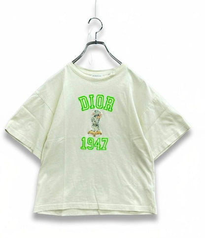 Christian Dior Short Sleeve T-shirt Embroidery 4sbk23teef Kids SIZE 10 (140)