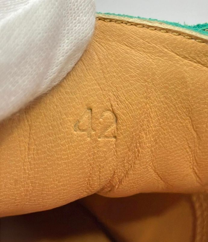 Hermes Low Cut Sneakers H Stitching Men's SIZE 42 (M) Hermes