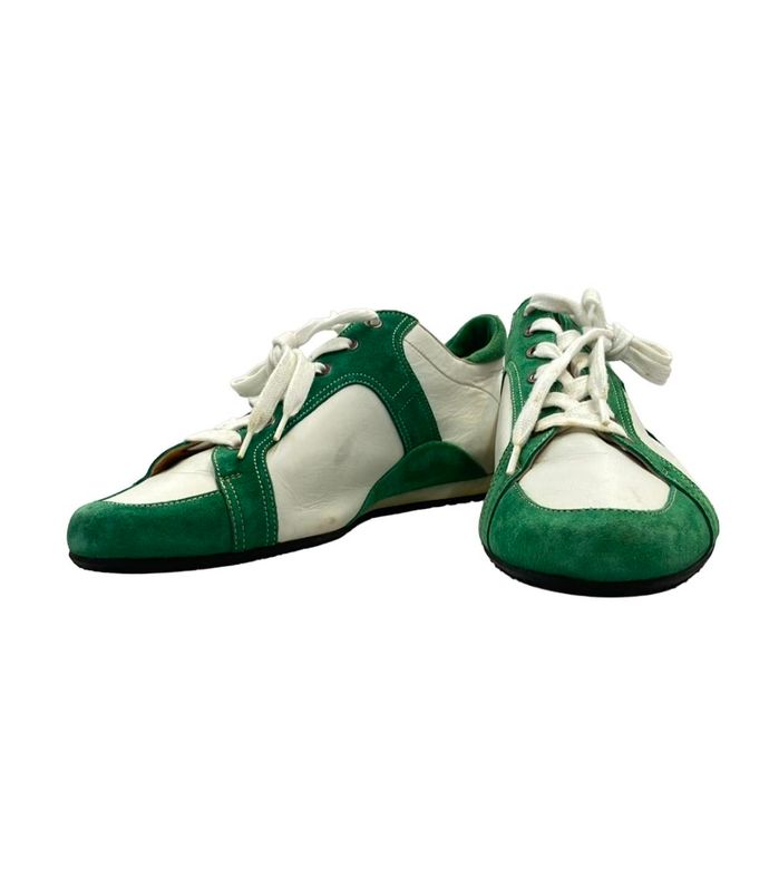 Hermes Low Cut Sneakers H Stitching Men's SIZE 42 (M) Hermes