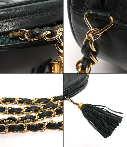 Chanel Chain Shoulder Bag Decacoco Shoulder Crossbody 1st Gold Hardware Old