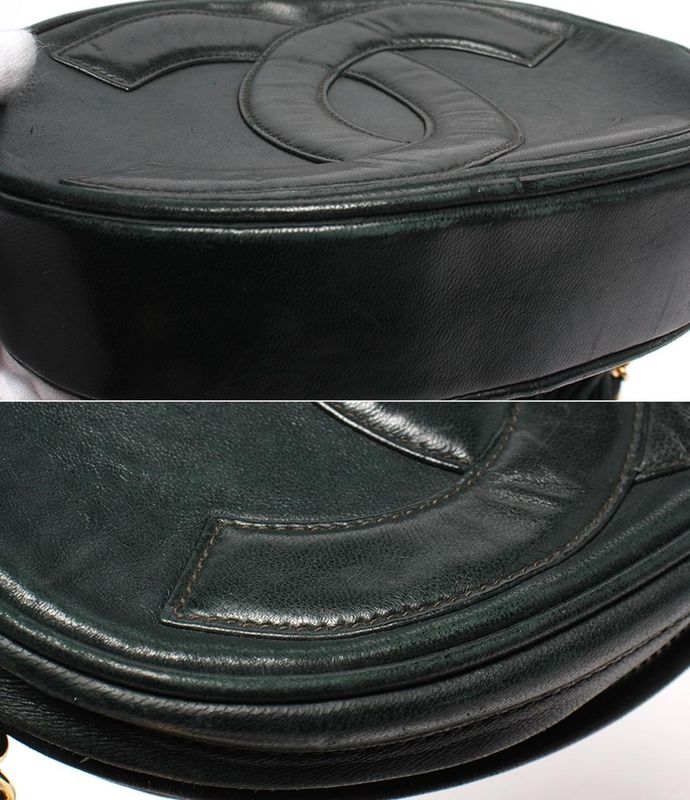 Chanel Chain Shoulder Bag Decacoco Shoulder Crossbody 1st Gold Hardware Old