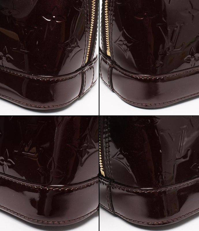 Louis Vuitton 2way Handbag Shoulder Bag Crossbody Vernis Alma BB M91678 Women