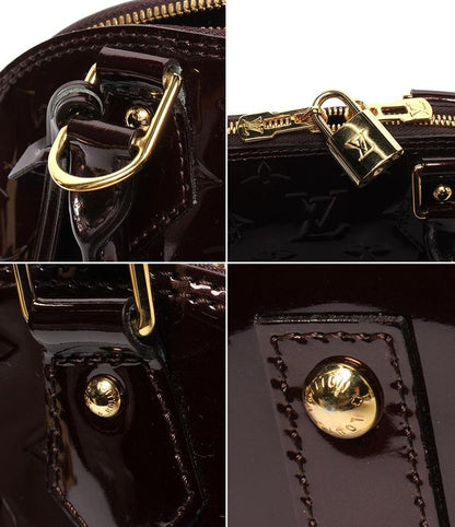 Louis Vuitton 2way Handbag Shoulder Bag Crossbody Vernis Alma BB M91678 Women