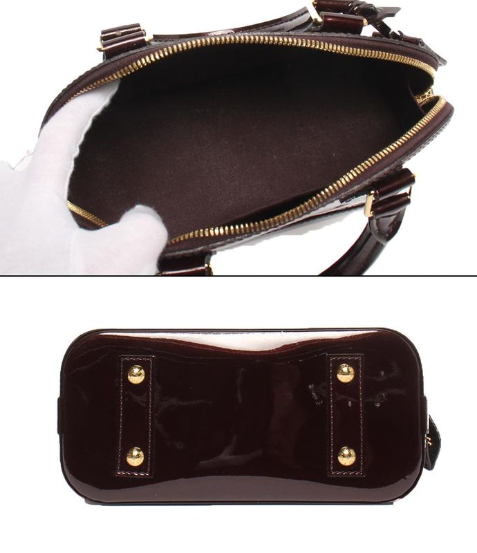 Louis Vuitton 2way Handbag Shoulder Bag Crossbody Vernis Alma BB M91678 Women