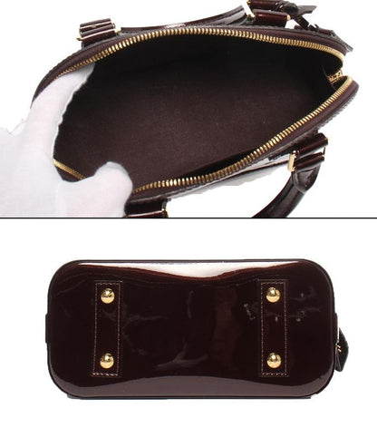 Louis Vuitton 2way Handbag Shoulder Bag Crossbody Vernis Alma BB M91678 Women