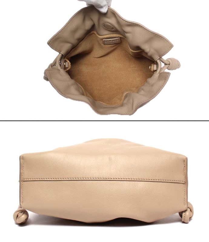 Loewe 2way Shoulder Bag Clutch Bag Crossbody Flamenco Clutch Mini Women Loewe