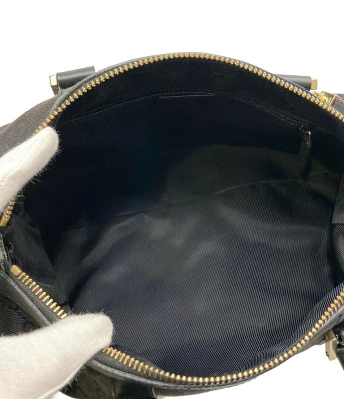 Gucci Handbag Mini Boston Bag GG Canvas 000 0851 001553 Ladies Gucci