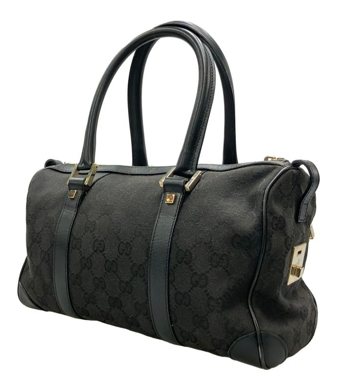 Gucci Handbag Mini Boston Bag GG Canvas 000 0851 001553 Ladies Gucci