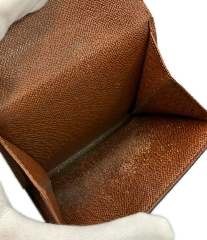 Louis Vuitton W Hook Wallet Monogram Porte Monet Bier Carte Cles Di M61652