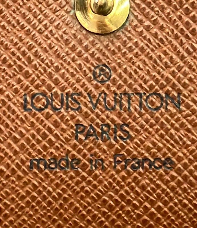 Louis Vuitton W Hook Wallet Monogram Porte Monet Bier Carte Cles Di M61652