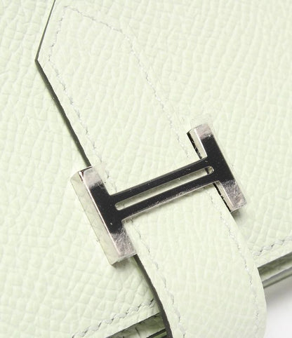 Hermes Long Wallet Silver Hardware Engraved Veil Fizz Vaux Epson Bearn Souffle