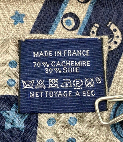 Hermes Scarf Carre H65 Cheval Punk Bandana Men's Hermes