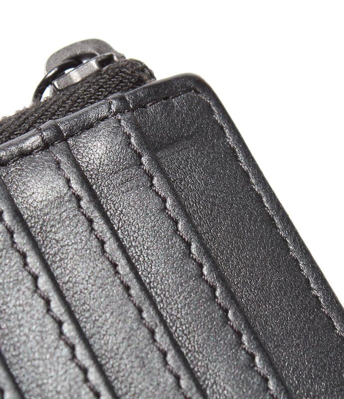Chanel Card Case Coin Case Fragment Case Black Hardware So Black Matelasse