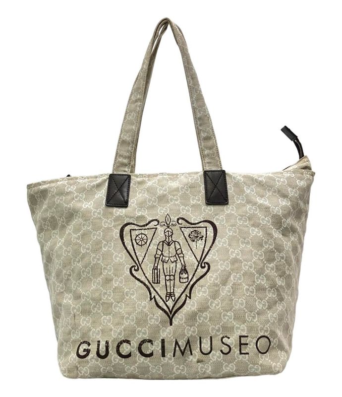 Gucci Tote Bag Shoulder Bag Shoulder GG Canvas Museo 283416 204990 Women's Gucci