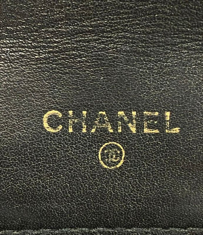 Chanel Card Case Coin Case Gold Hardware Bicolore Satin Women's Chanel