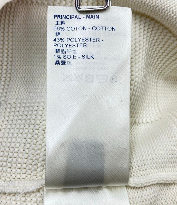 Louis Vuitton Long Sleeve Knit Crewneck Damier Stitch Inside Out Damier Men's