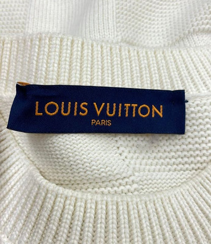 Louis Vuitton Long Sleeve Knit Crewneck Damier Stitch Inside Out Damier Men's
