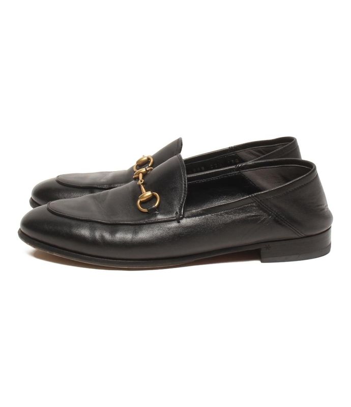 Gucci Leather Loafer Horsebit 414998 Women's SIZE 37 1/2 (24.5cm (9.65in)) Gucci