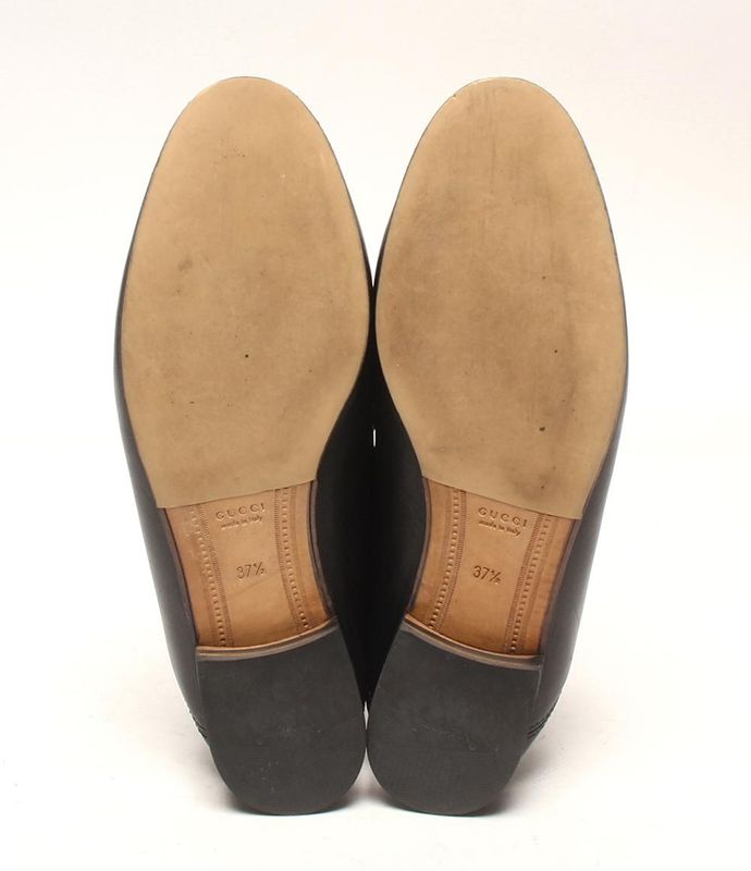 Gucci Leather Loafer Horsebit 414998 Women's SIZE 37 1/2 (24.5cm (9.65in)) Gucci