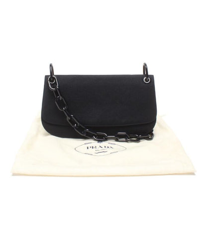 Prada Shoulder Bag Shoulder Plastic Chain Women Prada