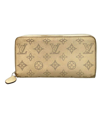Louis Vuitton Round Zipper Long Wallet Mahina Zippy Wallet M58878 Men's Women's
