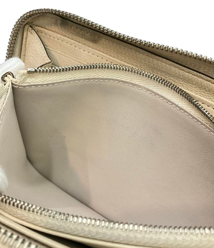 Louis Vuitton Round Zipper Long Wallet Mahina Zippy Wallet M58878 Men's Women's