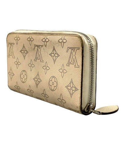 Louis Vuitton Round Zipper Long Wallet Mahina Zippy Wallet M58878 Men's Women's