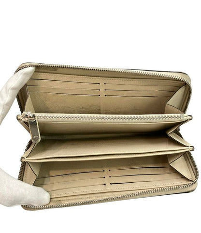 Louis Vuitton Round Zipper Long Wallet Mahina Zippy Wallet M58878 Men's Women's