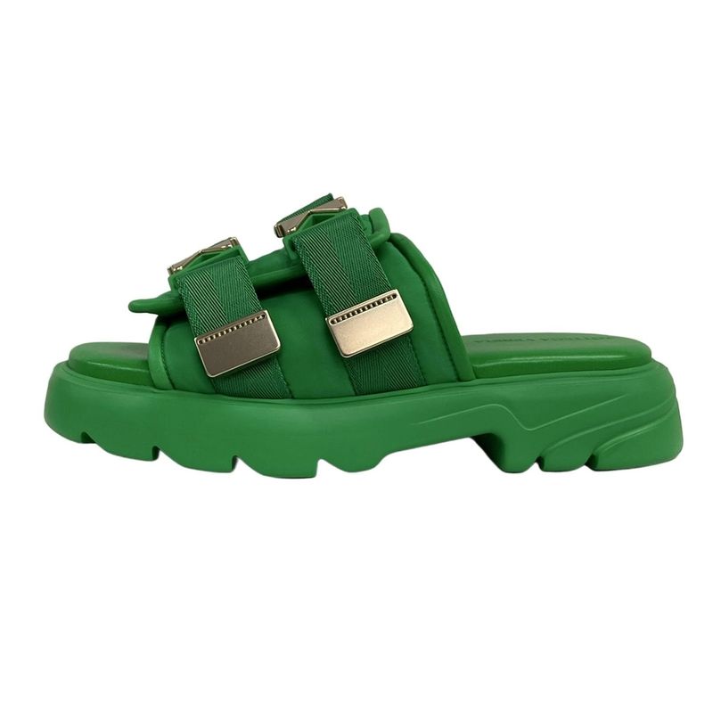 Bottega Veneta Sandal 42 Men's - Green Double Buckle