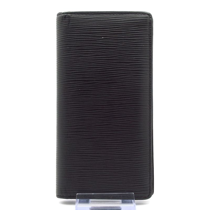 Louis Vuitton Epi Portefeuille Blazer Long Wallet M60622 Noir Black With