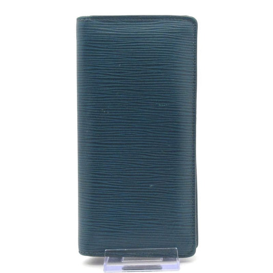 Louis Vuitton Epi Portefeuille Blazer Long Wallet M60616 Blue Celeste With