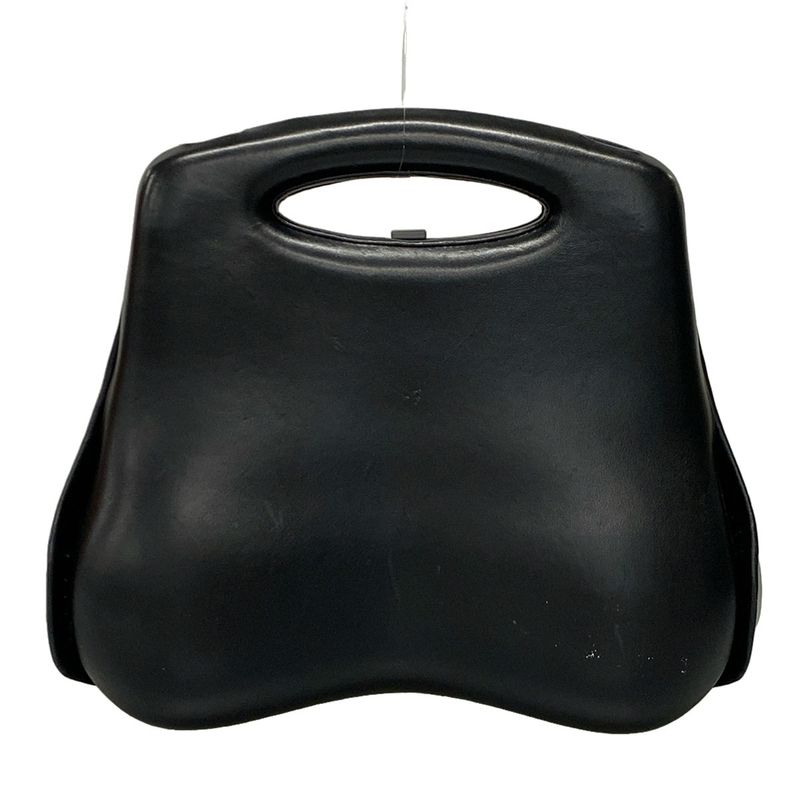 Chanel Handbag Hip Bag Black Leather