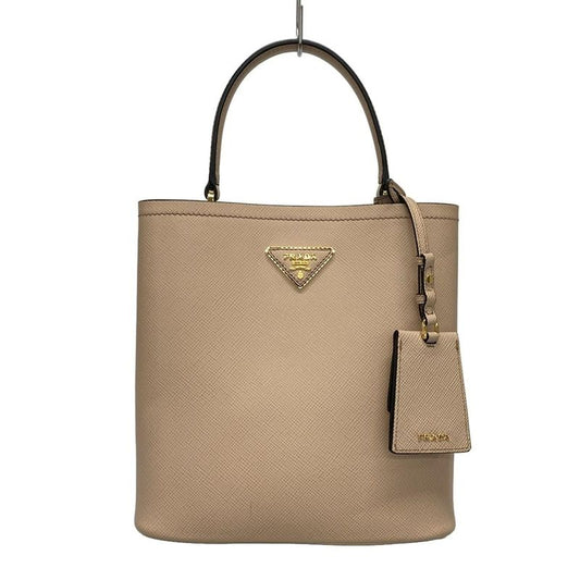 Prada Handbag Beautiful Pannier 1ba212 Cipria (beige) Leather