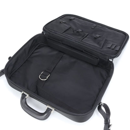 Prada Tessuto Nylon Triangle Logo 2WAY Business Bag Crossbody Shoulder Black A4