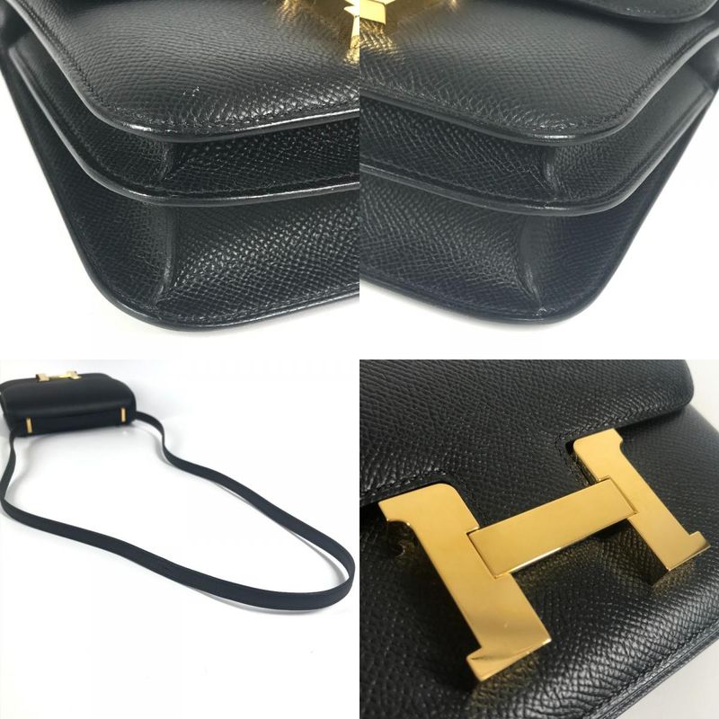 Hermes Shoulder Bag Constance Mini Constance Mini Epson Black