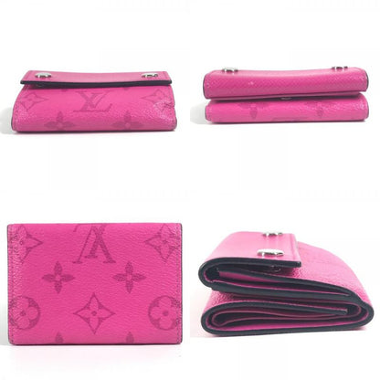 Louis Vuitton Trifold Wallet Diss Cabas Lee Compact Wallet M30773 Taiga Leather