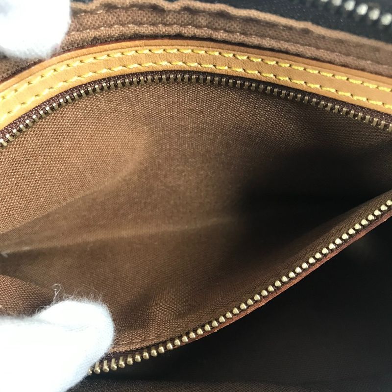 Louis Vuitton Shoulder Bag Trotter M51241 Monogram Canvas Brown