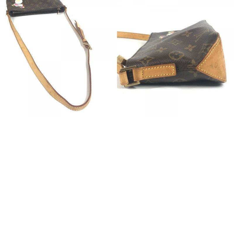 Louis Vuitton Shoulder Bag Trotter M51241 Monogram Canvas Brown