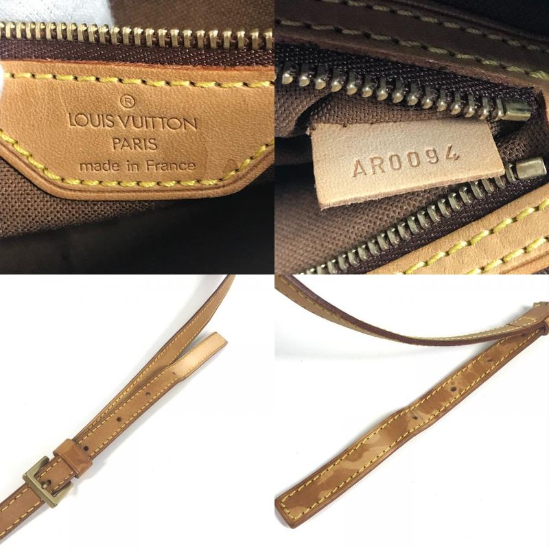 Louis Vuitton Shoulder Bag Trotter M51241 Monogram Canvas Brown